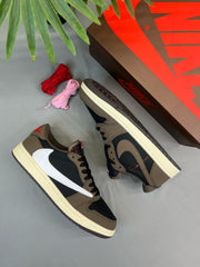 Travis Scott X Air Jordan 1 Low OG DARK MOCHA Semi UA