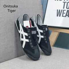Onitsuka Tiger Slip On Party Black White