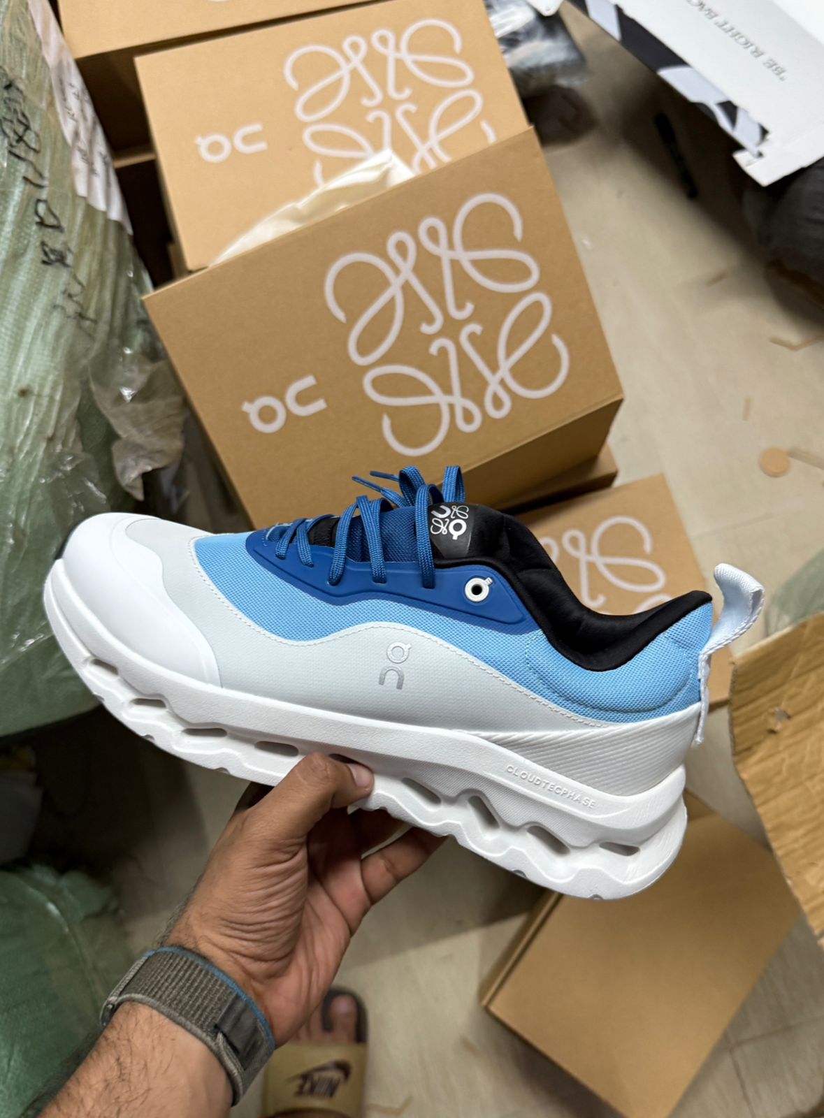 Loewe X On Cloud 2.0 Blue/White