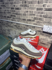 NIKE  AIRMAX 97 MUSLIN PINK FOAM CREPE BROWN