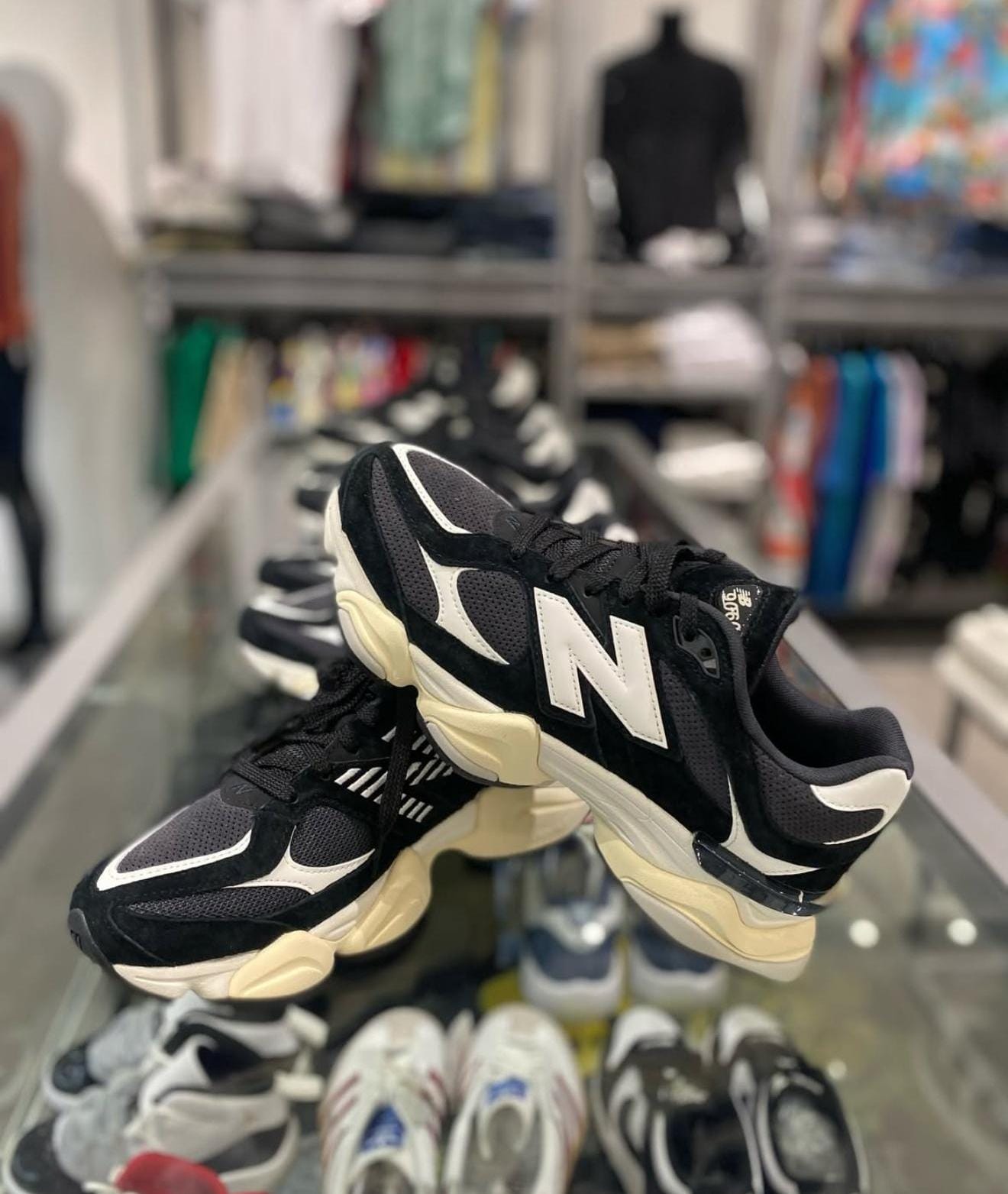 New Balance 9060 Black/White sneakers