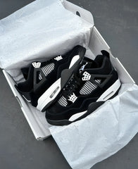 Semi UA Air Jordan Retro 4 White Thunder