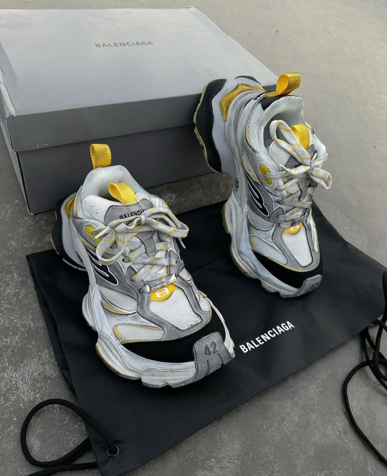 Balenciaga Cargo Sneakers High Quality Made in Italy