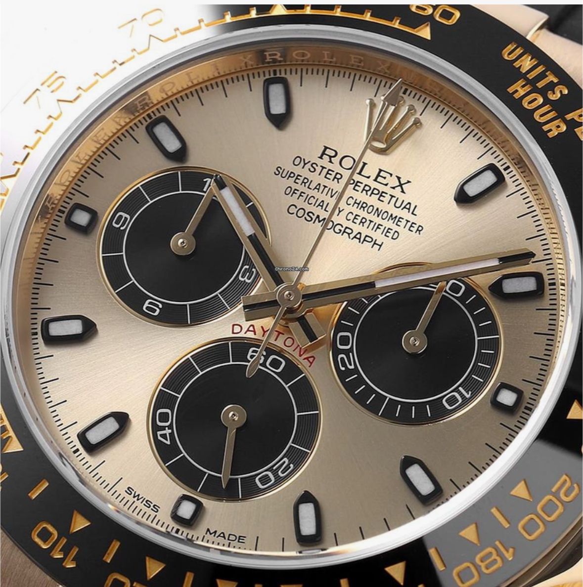 ROLEX DAYTONA FIBER BELT GOLD