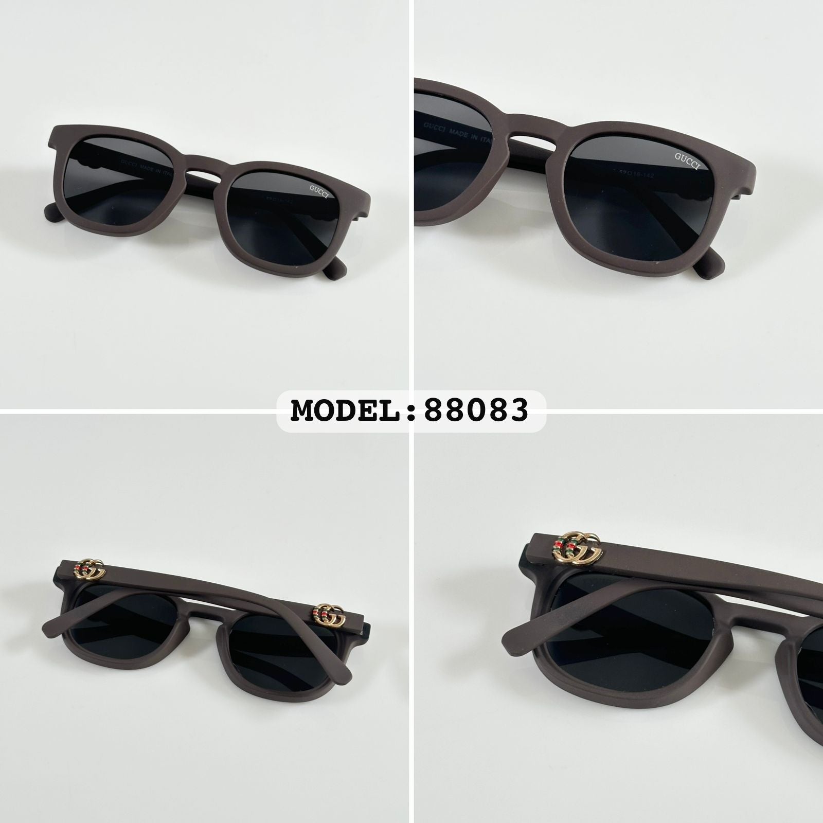 GUCCI 88083 BROWN BLACK