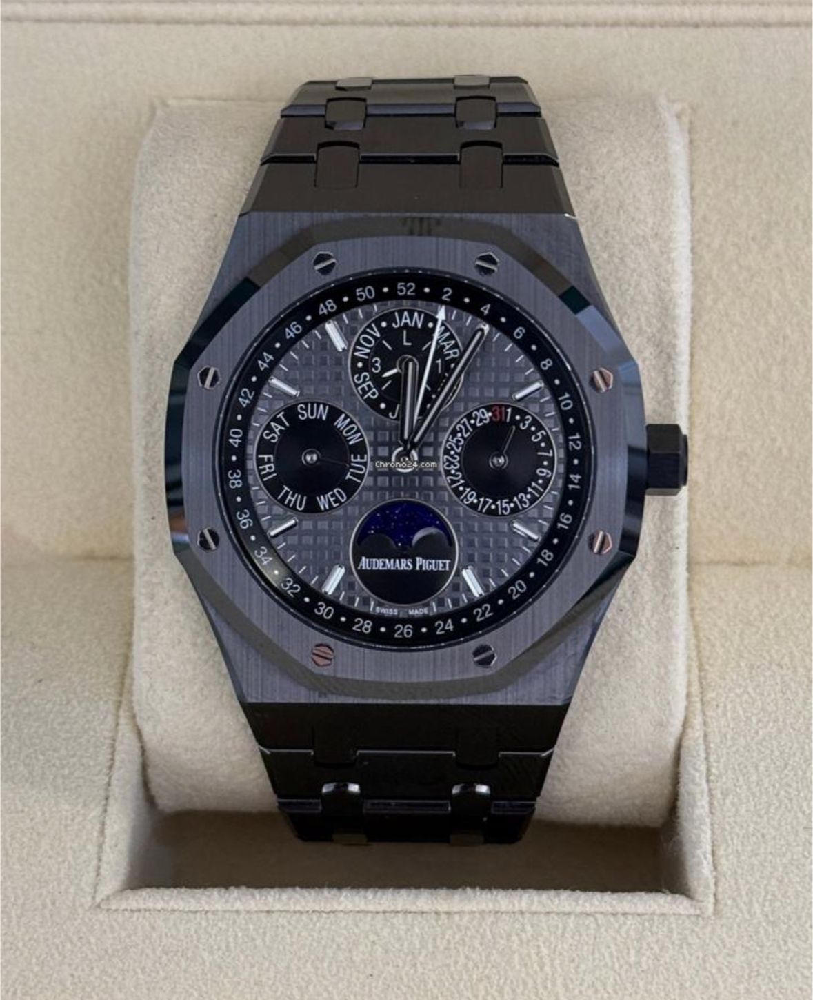 AUDEMARS PIGUET CALENDAR BLACK