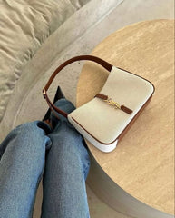 Ysl Saint Laurent Canvas Brown Le 5 7 Shoulder Bag With OG Box & Dust Bag 903 Canvas Brown