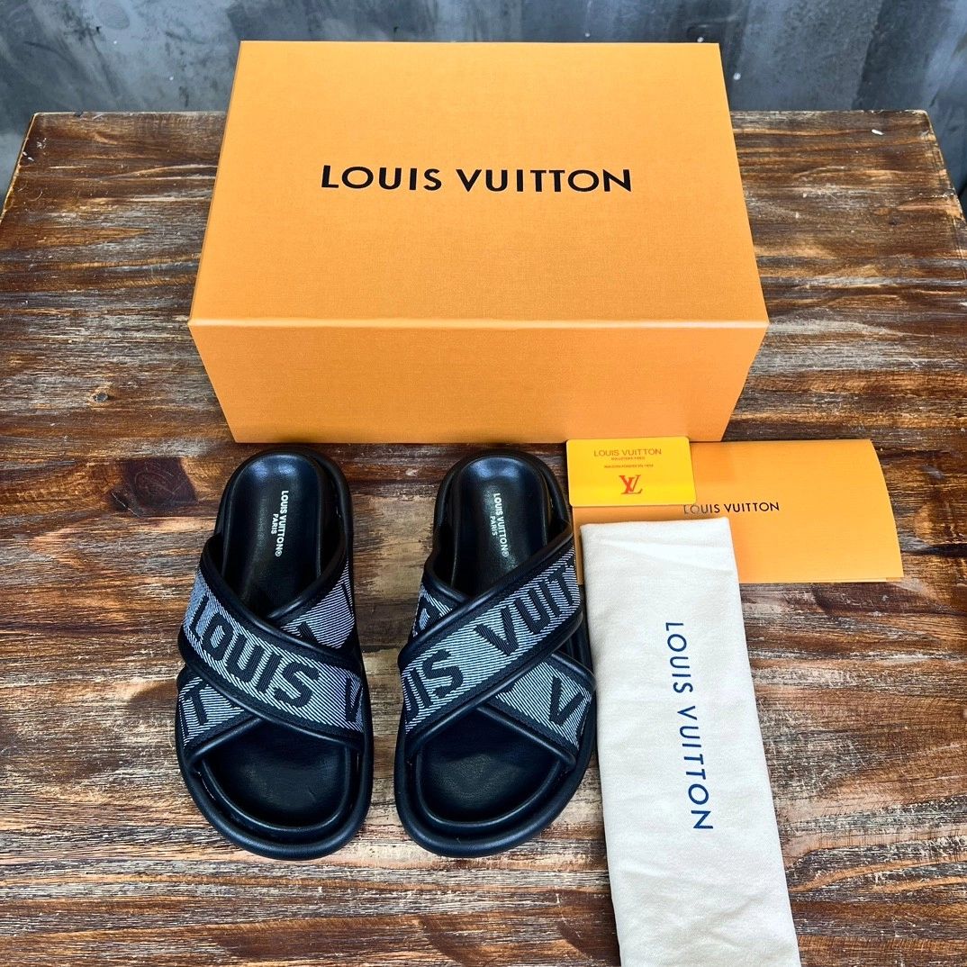 Louis Vuitton LV Premium Sandal Black