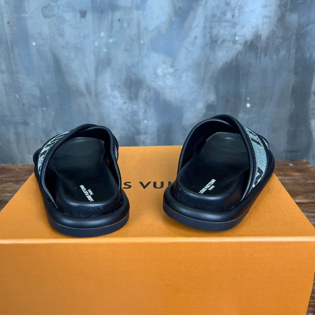 Louis Vuitton LV Premium Sandal Black
