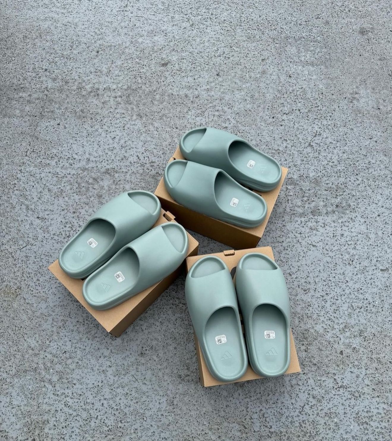 UA Adidas Yeezy Slide Salt
