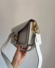 Coach Tabby 26 Shoulder Bag With OG Box & Dust Bag (White 142)