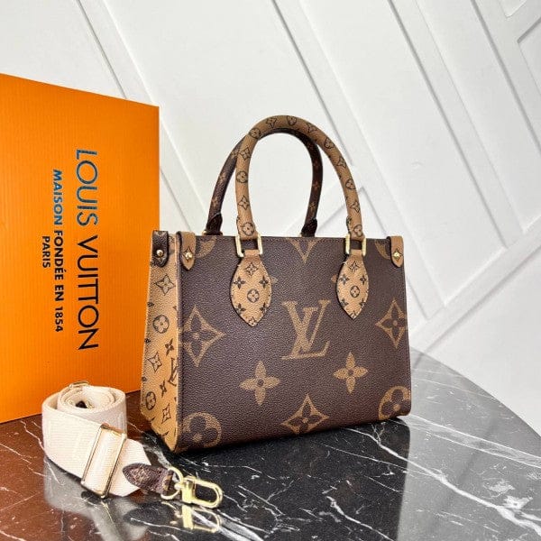 Louis Vuitton LV Onthego Leather Bag High Quality With OG Box & Dust Bag 66888