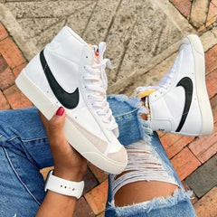 Nike  blazer mid 77 vintage WHITE/BLACK