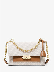 Michael Kors Cece Medium Logo Shoulder Dust Bag 100829 Beige Brown