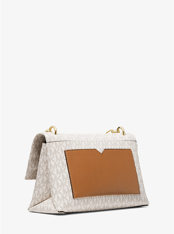 Michael Kors Cece Medium Logo Shoulder Dust Bag 100829 Beige Brown