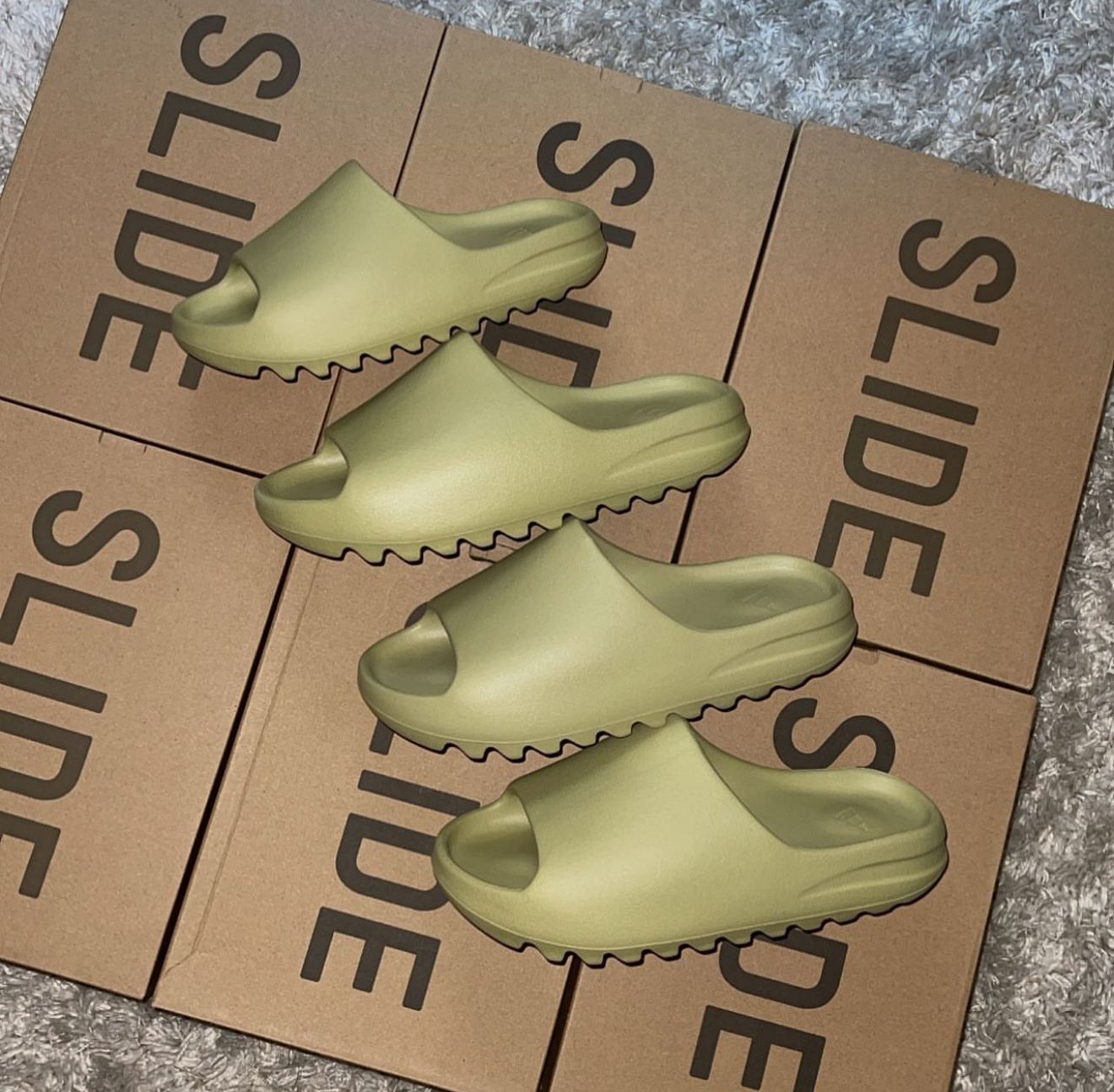 Adidas Yeezy Slides Resin