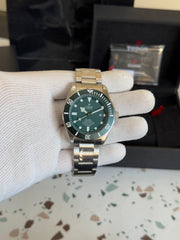 Tudor Pelagos Silver Green