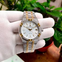 Maurice Lacroix Aikon Silver Blue Authentic Store Quality