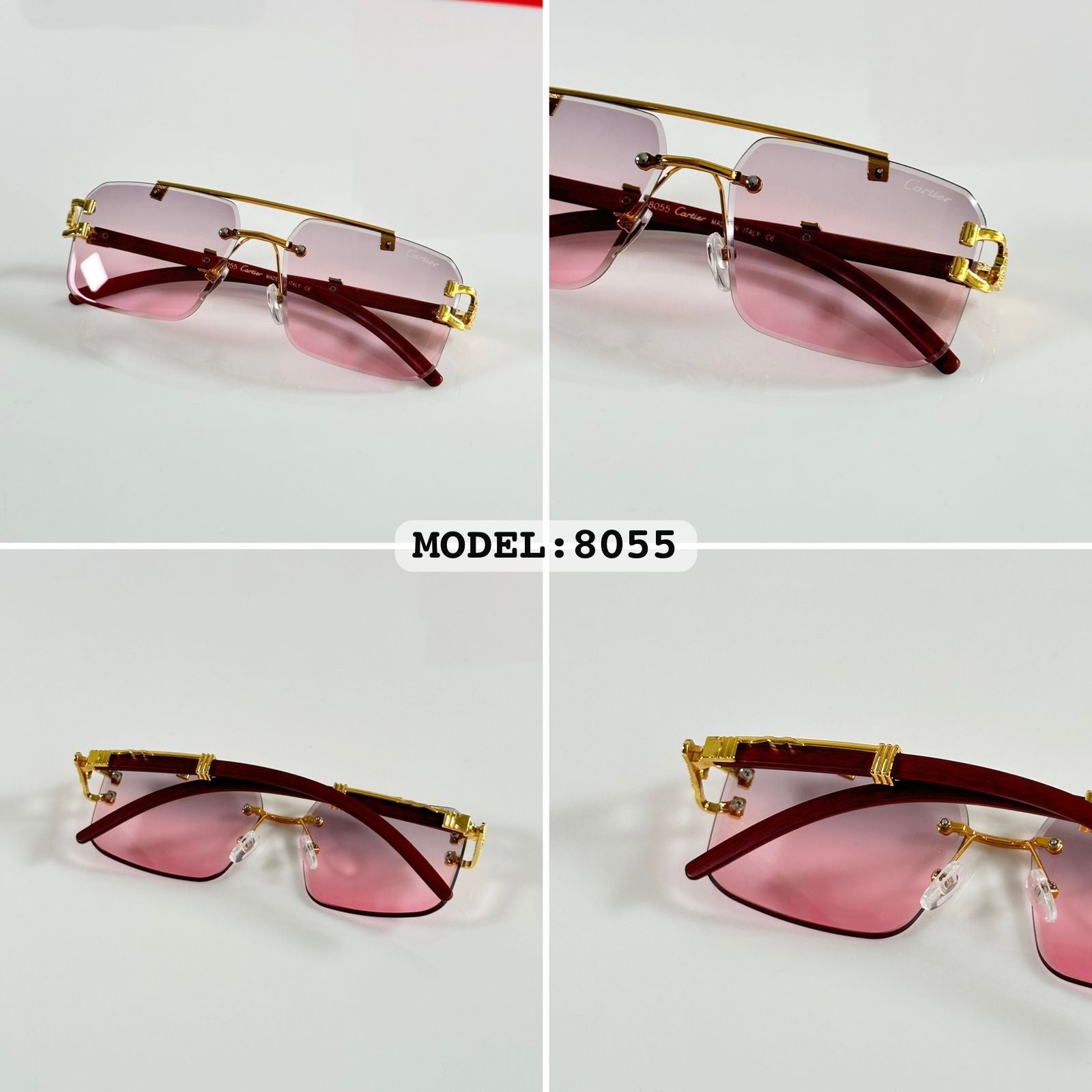 CARTIER 8055 GOLD PINK
