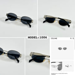 CELINE 1006 SILVER BLACK