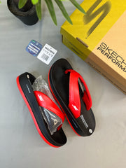 Skechers Hyper Burst Slippers red