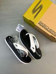 Skechers Hyper Burst Slippers white