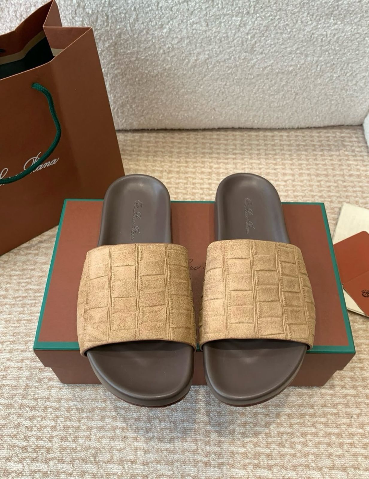 Loro Piano Premium Sandal Brown