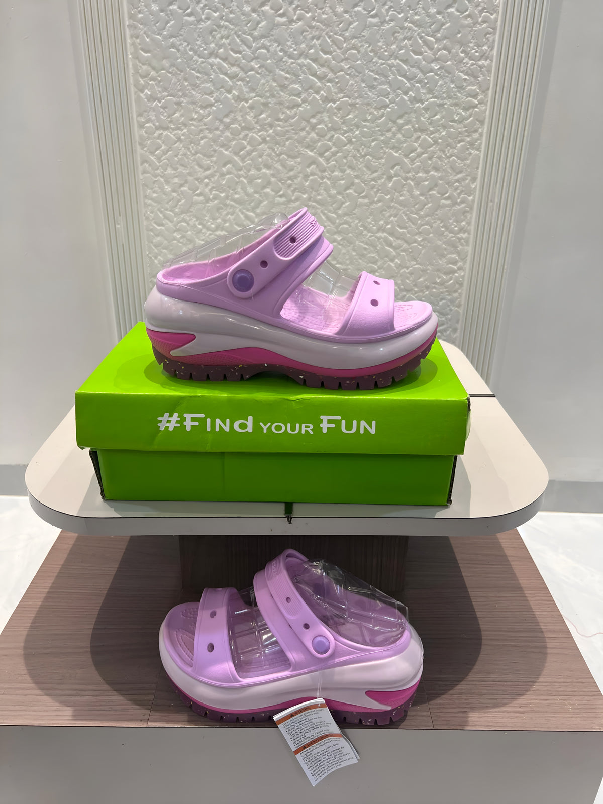 Crocs Mega Crush Sandal purple
