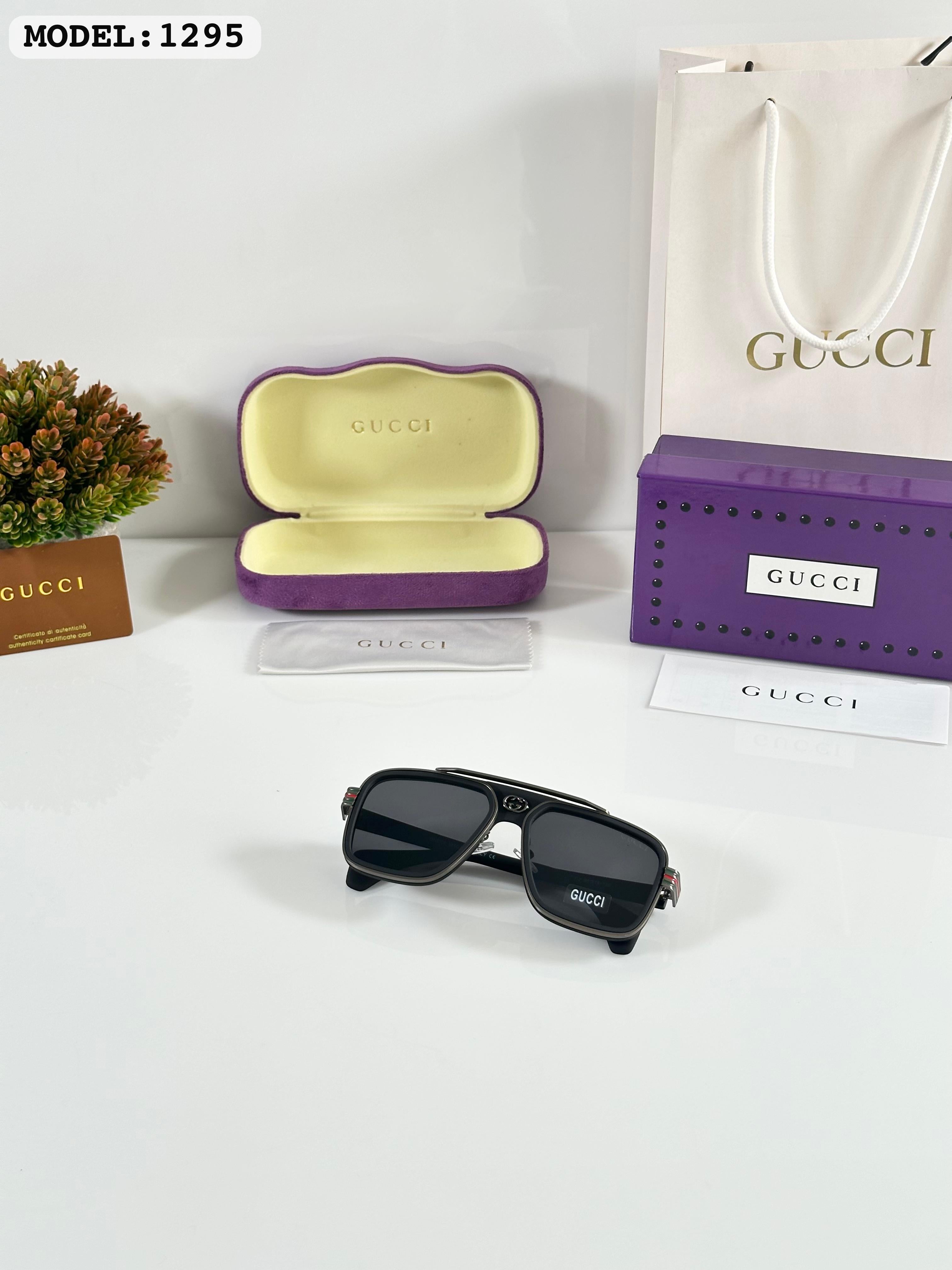 GUCCI 1295 BLACK