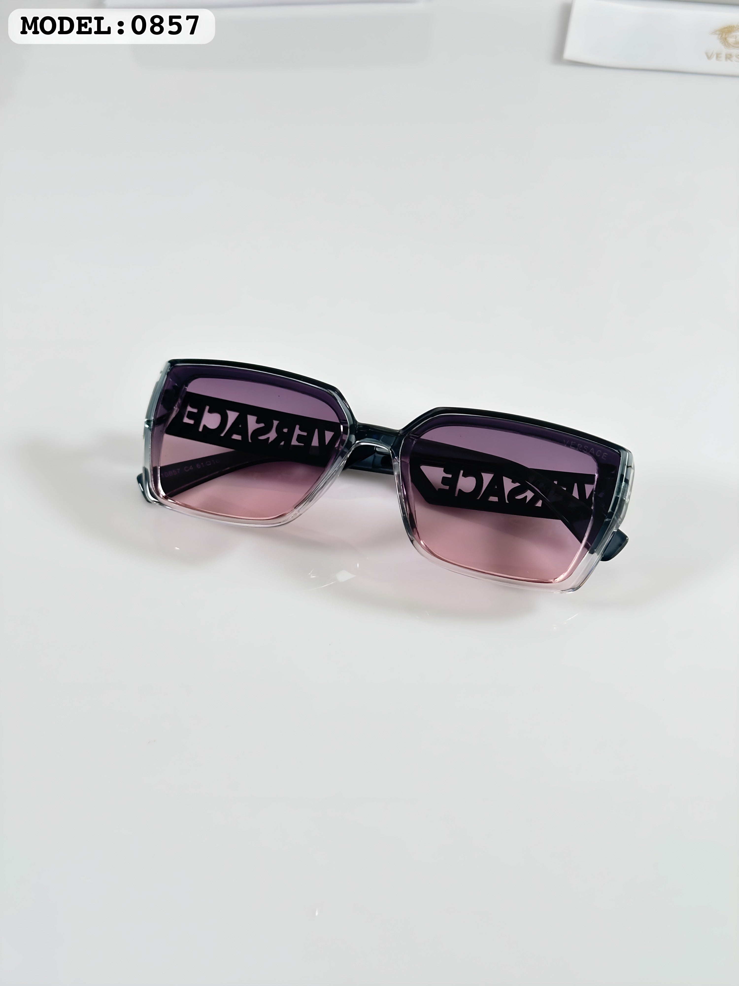 VERSACE WMNS 0857 GREY PINK