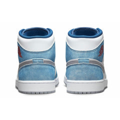 WMNs Nike Air Jordan 1 Mid ‰ÛÏ French Blue ‰ÛÏ