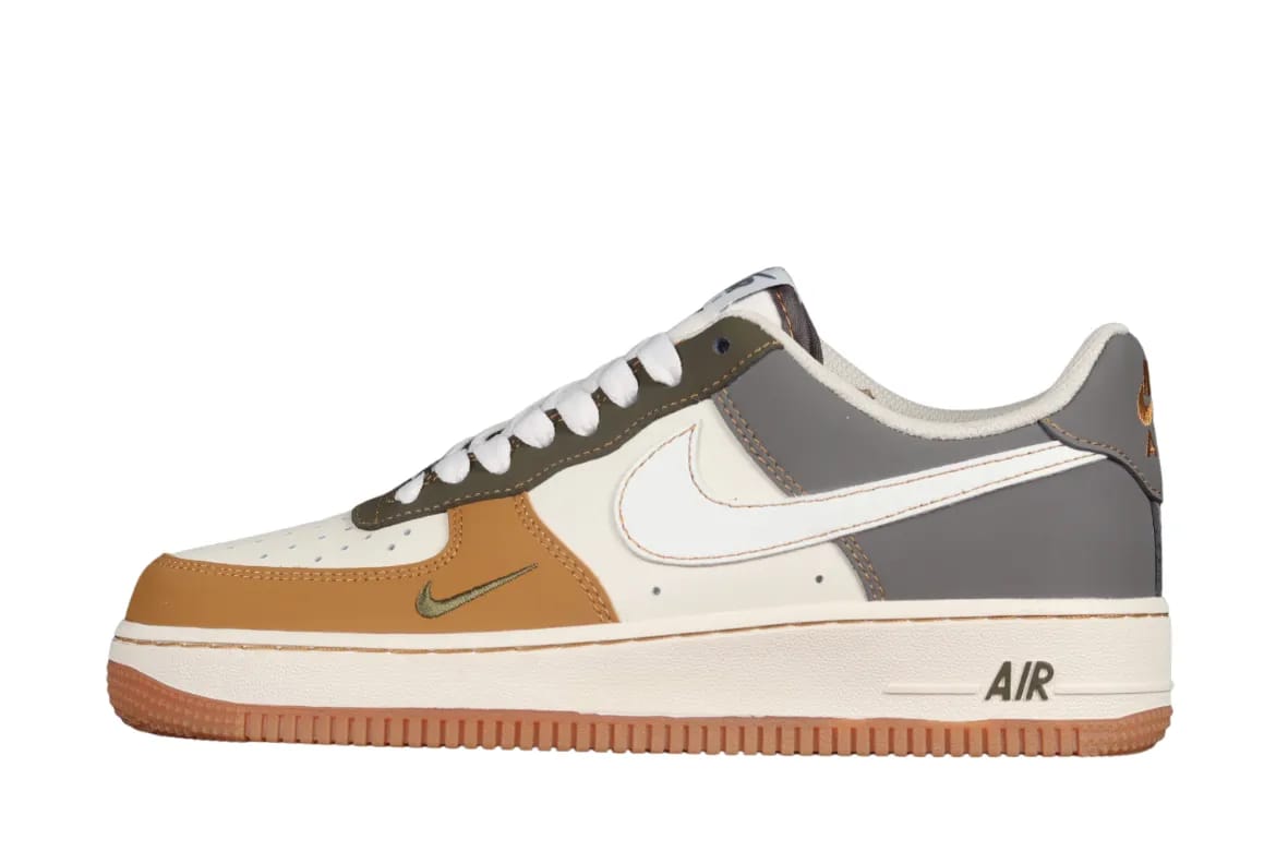 NIKE AIRFORCE 1 OLIVE BEIGE