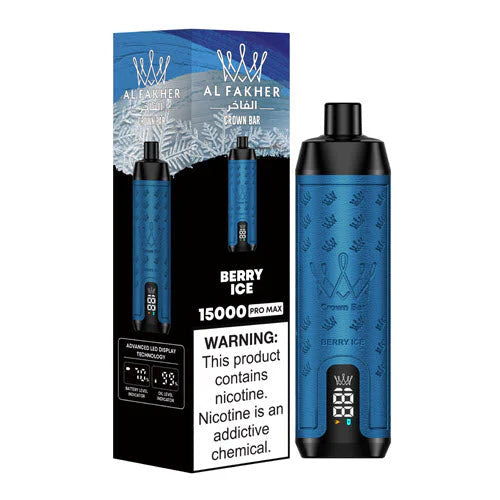 AL FAKHER ICE ADJUSTABLE 15000 PUFFS BERRY ICE