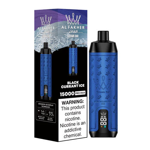 AL FAKHER ICE ADJUSTABLE 15000 PUFFS BLACK CURRANT ICE