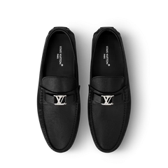 Lv Louis Vutition Hockenheim Moccasin Black Made in Italy Premium