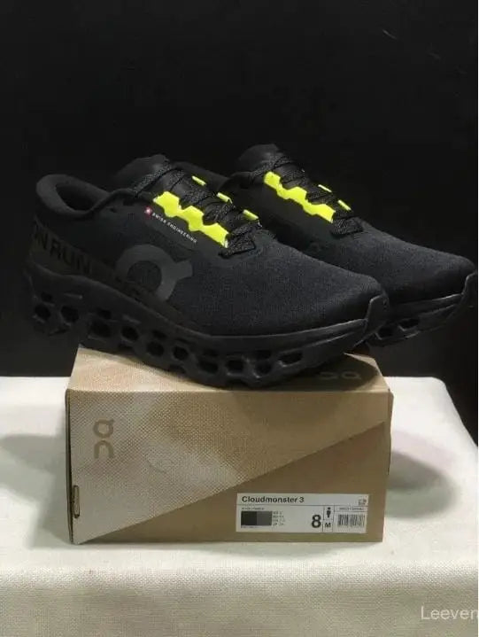 On Running Cloud monster 3 Black Brown