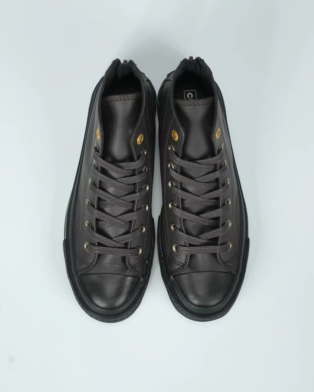 Converse Chuck Taylor 70 Back Zip Leather High Top Sneaker