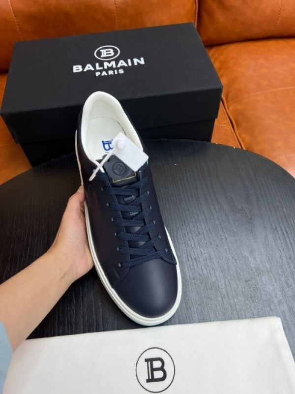 Balmain Logo Print BCourt Premium Sneaker