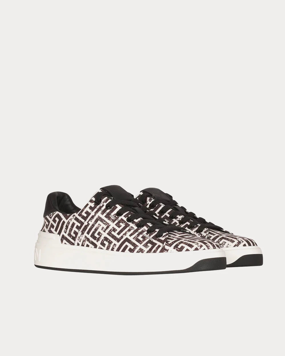 Balmain. B-court sneaker Monogram