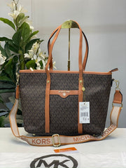 Michael Kors Tote Bag Hombro With Brand Dust Bag (Coffee Brown 23011)