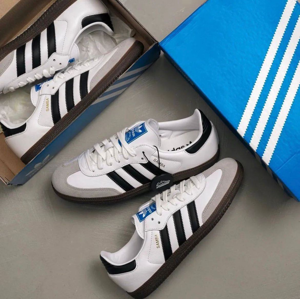 Samba white womens