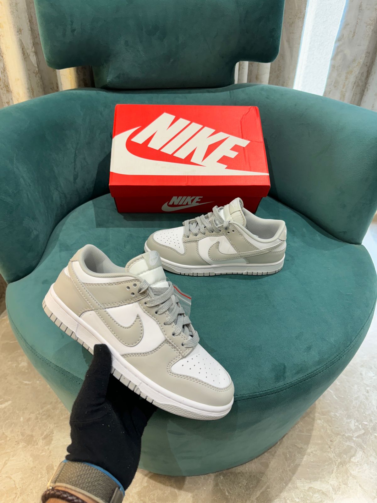 Nike Sb Dunk Low  White Grey