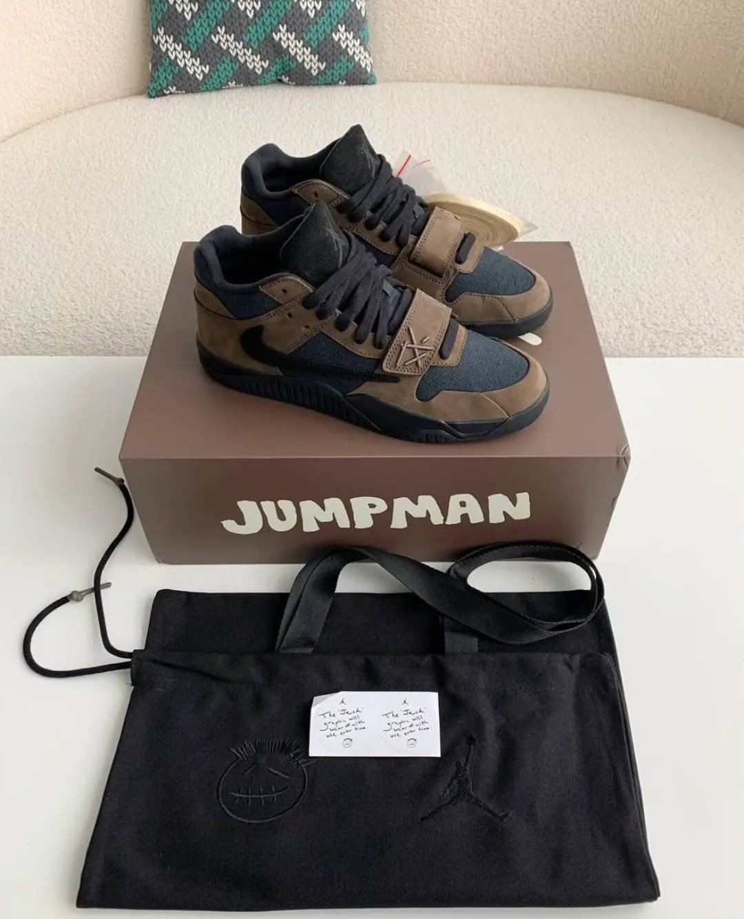 Air Jordan 1 x Travis Scott JumpMan Jack Dark Mocha UA QUALITY