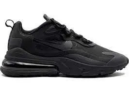 NIKE AIRMAX 270 REACT TRIPLE BLACK