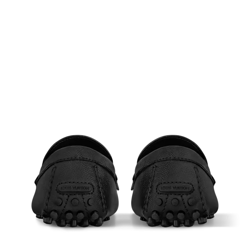 Lv Louis Vutition Hockenheim Moccasin Black Made in Italy Premium