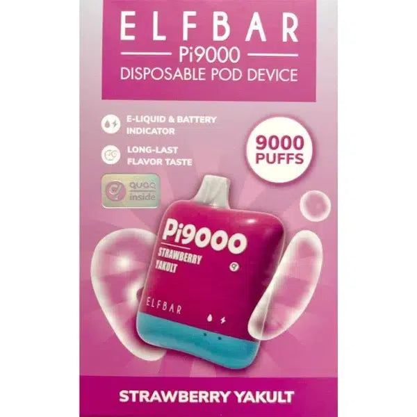 Elfbar PI9000 Strawberry Yakult Vape