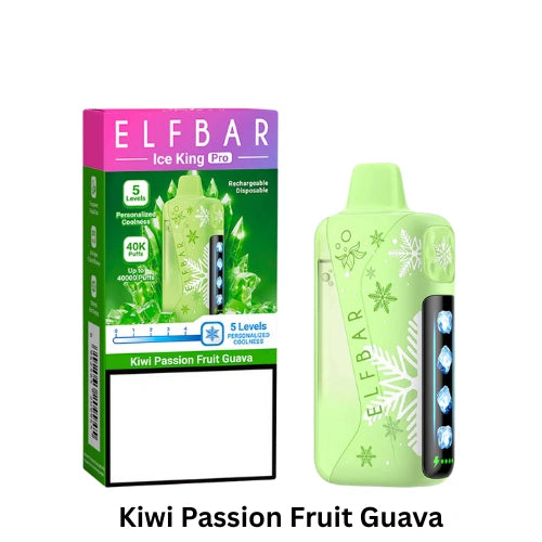 ice king pro 40k puffs kiwi Passion Fruit Guava