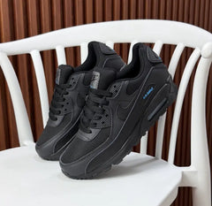 Nike Air Max 90 DARK SMOKE GREY/BLACK/LASER BLUE