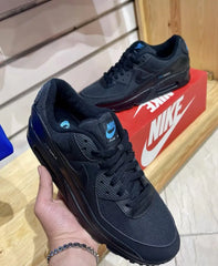 Nike Air Max 90 DARK SMOKE GREY/BLACK/LASER BLUE