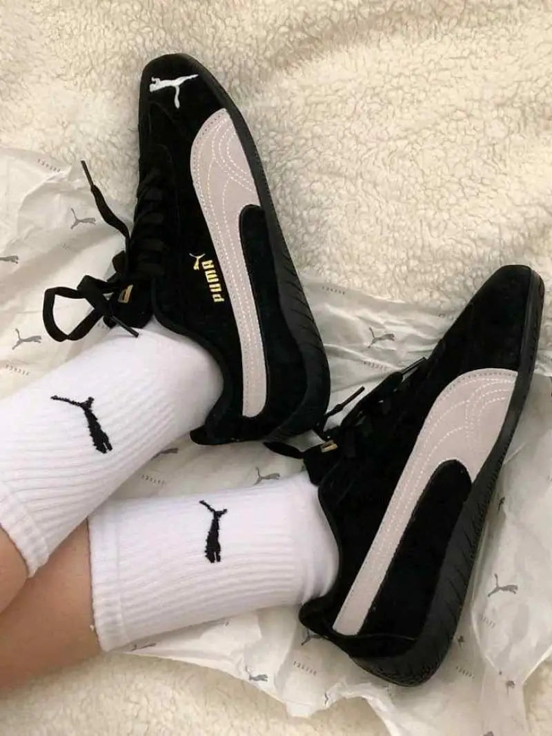 WMN Puma Speed cat Og Black White